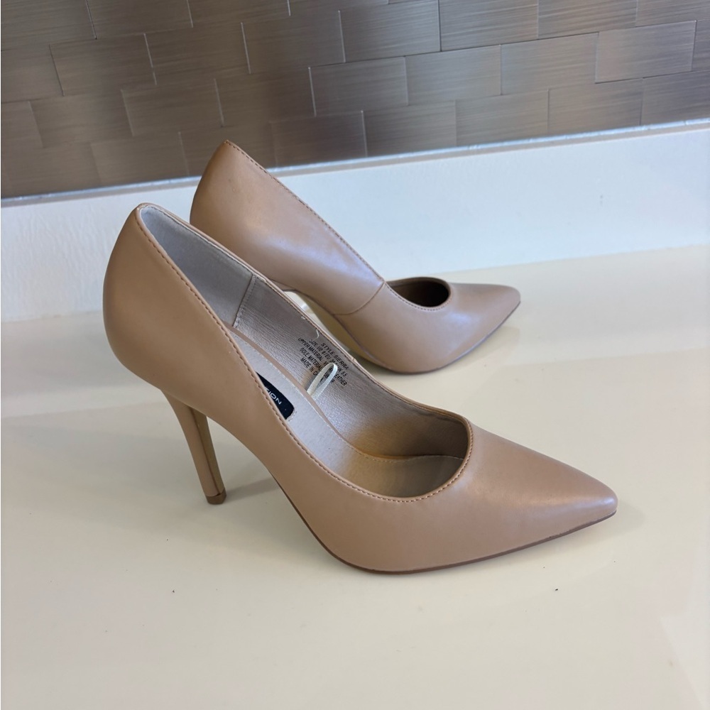 French connection heels 👠 soft tan tan - Picture 5 of 7